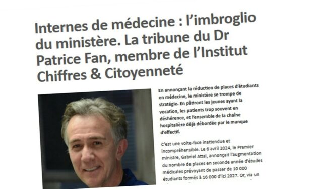 L’Institut C&C réagit à l’imbroglio du ministère sur le nombre d’étudiants en médecine